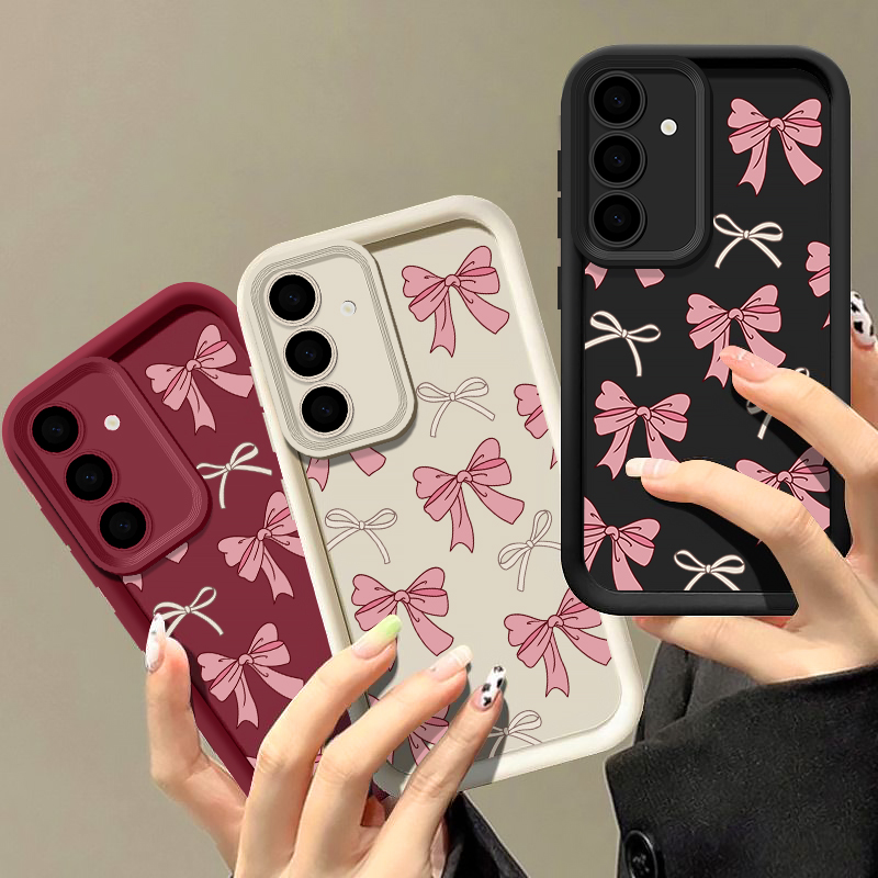 Bow Tie Silicone Case For Sams - Samsung Galaxy A55 review and price
