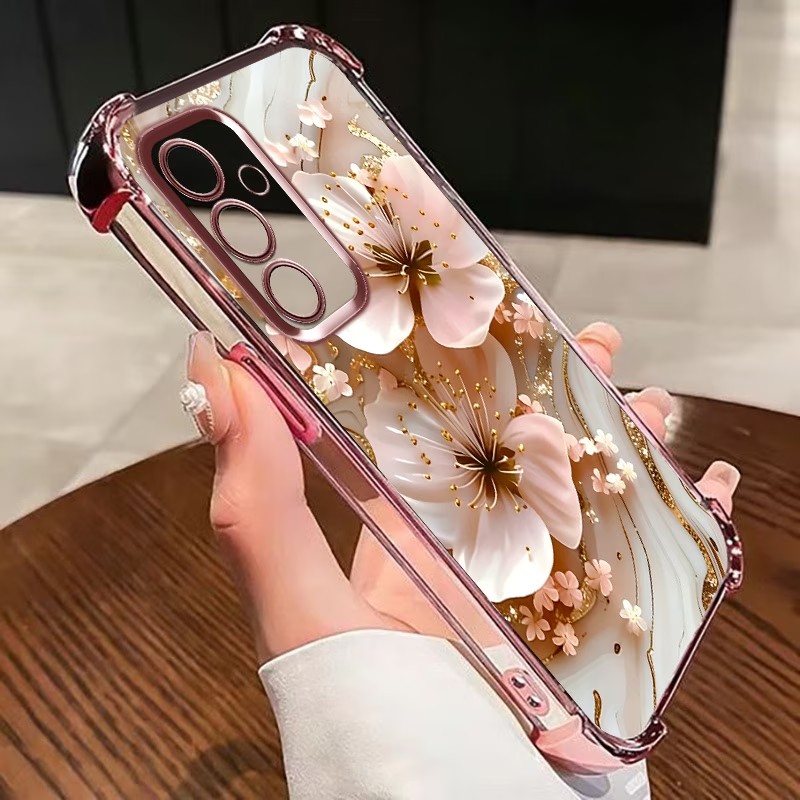 Electroplated Flower Clear Pho - Samsung Galaxy S25 review and price