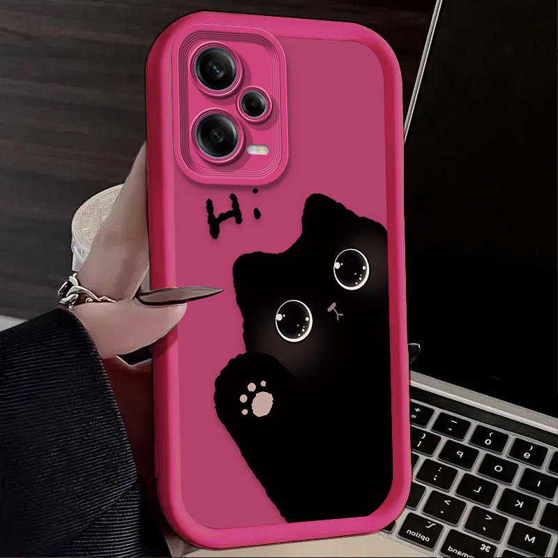 Lovely Big Eyed Cat Phone Case - Xiaomi Redmi Note 14 review and price
