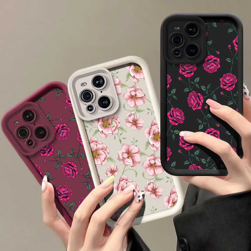 Silicone Flower Phone Case For - Oppo Find X8 review and price