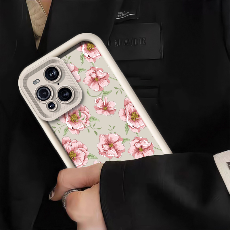 Silicone Flower Phone Case For - Oppo Find X8 review and price