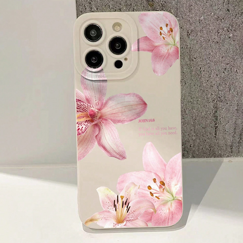 Blue Floral Painted Silicone C - Samsung Galaxy A55 review and price