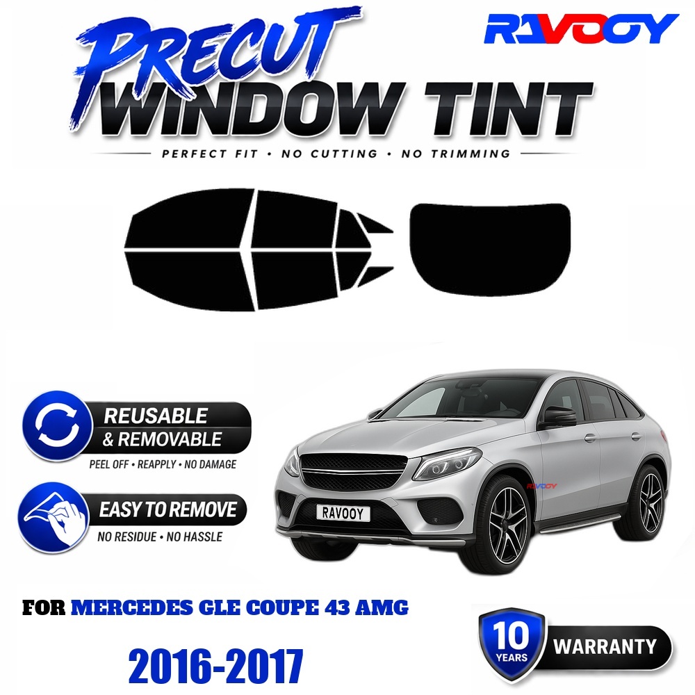 RAVOOY Precut Window Tint, Reu - Air Bubble Remover review and price
