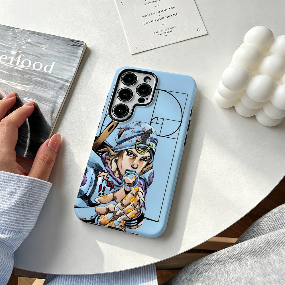 Hot cool Anime J-JOJO Steel Ba - Samsung Galaxy S25 review and price