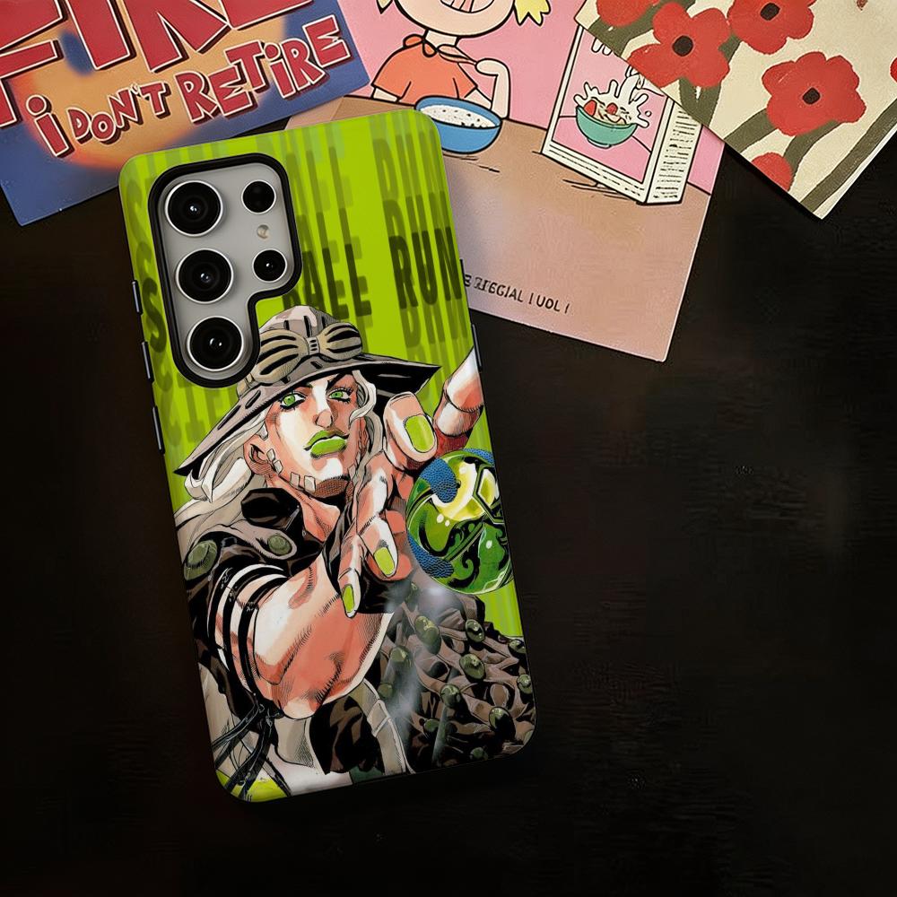 Hot cool Anime J-JOJO Steel Ba - Samsung Galaxy S25 review and price