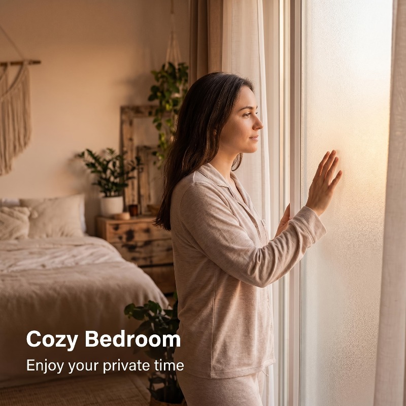 Pure White Frosted Privacy Win - Privacy Screen Protector review and price