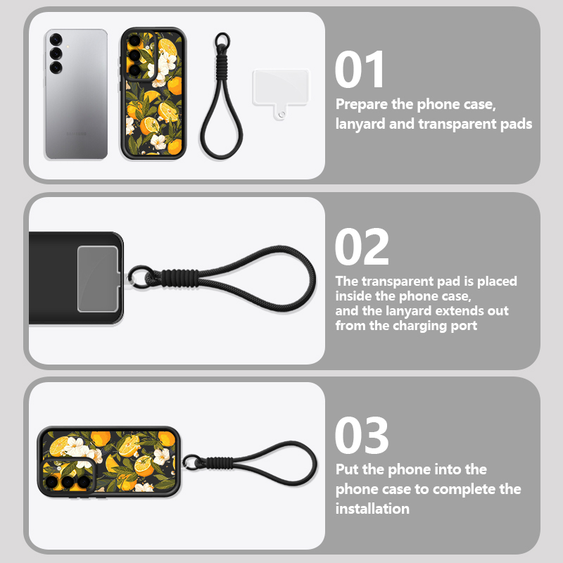 Flower Pattern Lanyard Phone C - Samsung Galaxy A55 review and price